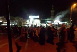 ‏بالصور: مدينة الشيخ زايد تنتفض فى مسيرة ليلية مناهضة لعملاء الامريكان والصهاينة