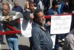 تظاهر عمال النقل العام بالإسكندرية لليوم الخامس على التوالى