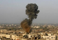 غارة صهيونية جديدة على نفق قرب الحدود المصرية تسفر عن إصابة 3 فلسطينيين