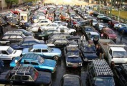 تفاقم أزمة المرور في بلبيس .. ولا وجود لشرطة الانقلاب