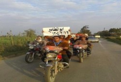 البحيرة: مسيرة سيارات ودراجات بأبوالمطامير رفضاً لحكم العسكر (صور)