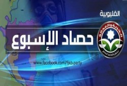 الحصاد الأسبوعي لانتفاضة محافظة القليوبية  في أسبوع لن يحكمنا الصهاينة