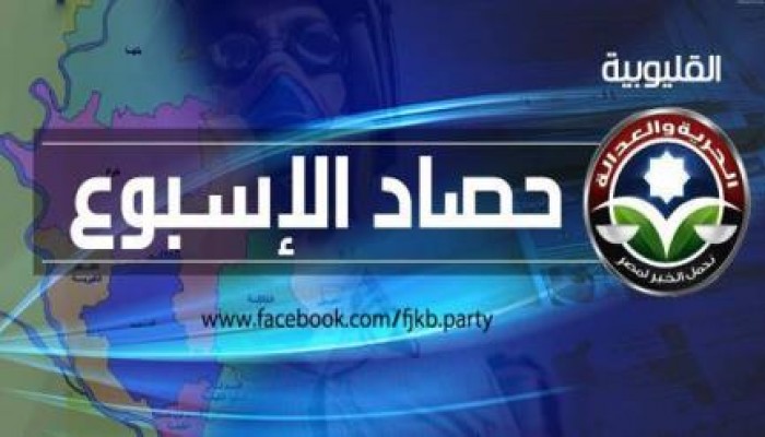 الحصاد الأسبوعي لانتفاضة محافظة القليوبية  في أسبوع لن يحكمنا الصهاينة