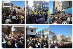 (بث مباشر) حشود الشعب تستجيب لدعوة التحالف بالتظاهر في جمعة "الشارع لنا .. معا للخلاص"