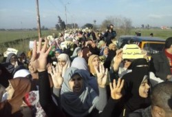 تقرير عن فعاليات رفض الانقلاب بكفر الشيخ في بداية أسبوع "الشارع لنا معا للخلاص"