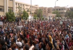 بدء فعاليات " طلاب ضد الإنقلاب " جامعة الأزهر