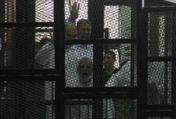 تأجيل محاكمة الانقلاب لفضيلة المرشد وإخوانه لـ 29مارس