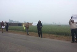 المنوفية تنتفض ب 6 سلاسل بشرية فى أول ايام الموجة الثورية