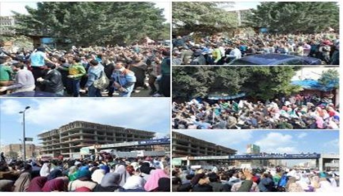 ملف مصور عن انتفاضة ثوار الغربية في بداية الموجة الثورية