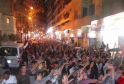 عشرات الآلاف في 3 مسيرات مهولة في الفيوم في بداية التصعيد الثوري
