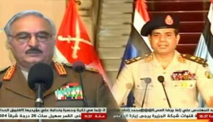 انقلابي ليبيا "حفتر" يفضح الكاذب : السيسي عرض علينا المساعدة !