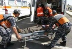 مصرع ضابط ومجند وإصابة 7 بانقلاب حافلة بمطروح