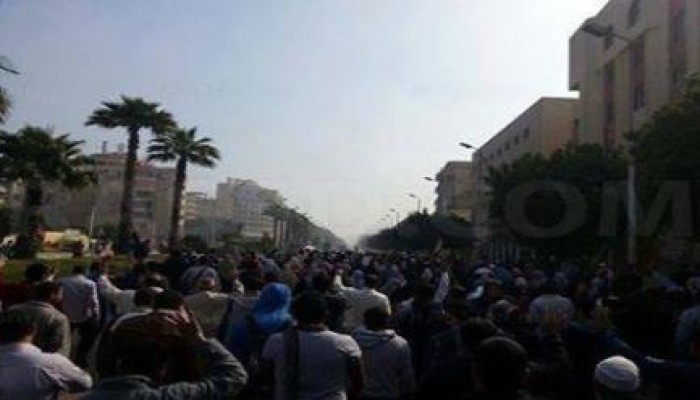 مسيرة حاشدة لرفضى الانقلاب بالهرم