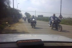 مسيرة بالدراجات البخارية والسيارات ب‏مركز دمنهور رفضا للانقلاب