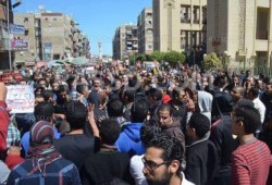مسيرة حاشدة ضد الانقلاب ببورسعيد