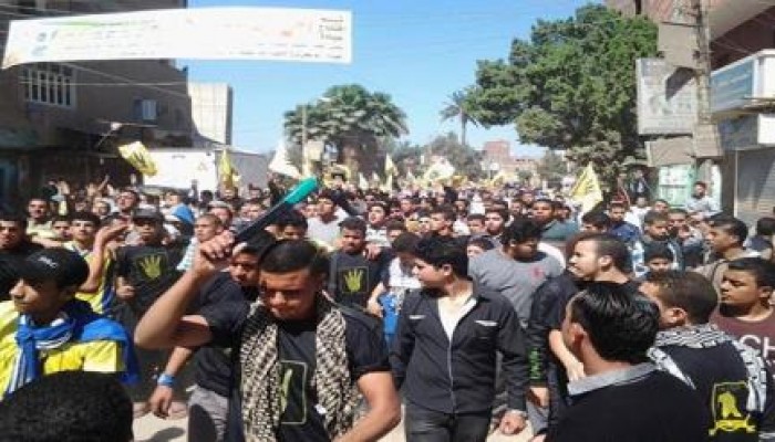 طوفان من البشر في بني سويف وغضب عارم بعد استشهاد كفافي