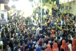 بالفيديو: حشود هائلة من ثوار ‏أوسيم‬ بالفعالية الليلية الحاشدة يوم من رابعة‬"