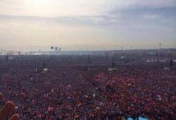 أردوغان يبهر العالم بحشود لامثيل لها اليوم في مؤتمره بإسطنبول