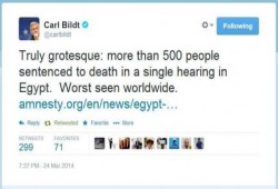 وزير خارجية السويد معلقا على حكم الإعدام : هذا أسوأ ما يشهده العالم بأسره