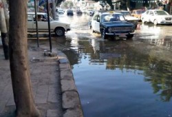 أحد الشوارع الرئيسية بطنطا يغرق في مياه الصرف الصحي وسط إهمال المسؤولين
