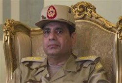 الخائن قائد الانقلاب  يعلن رسميًّا استقالته من وزارة الدفاع والترشح للرئاسة