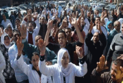 شلل تام بمستشفيات مصر بسبب إضراب الأطباء لليوم الـ20