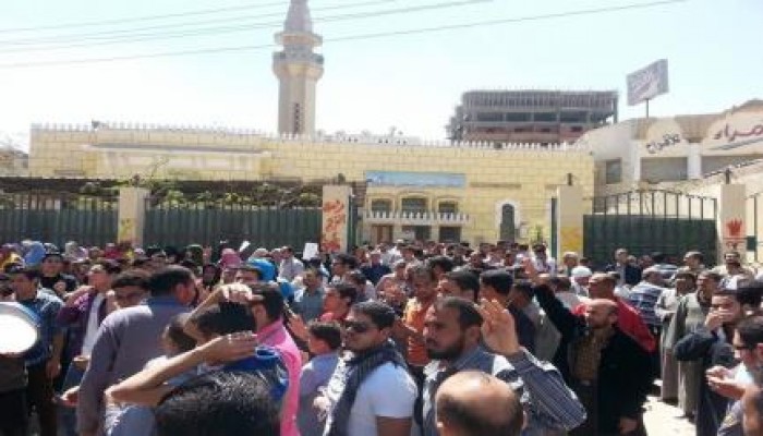 الفيوم تستمر في الانتفاض ضد الخائن السيسي رغم اعتداء الأمن