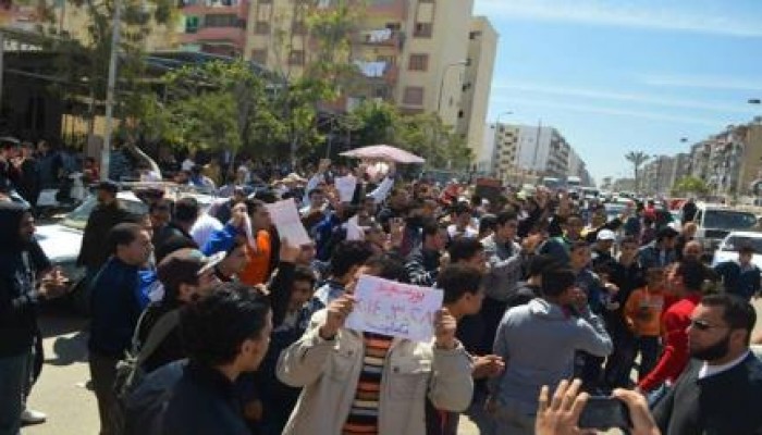 "معا للخلاص" مسيرة أولتراس ربعاوى بورسعيد تنطلق  من مسجد العزيز