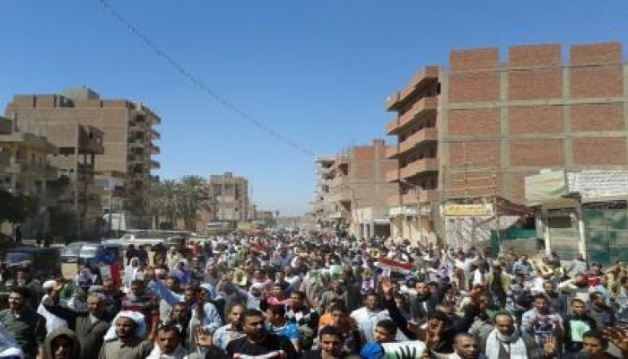 سمالوط -المنيا تنتفض ضد الانقلاب وأحكام الإعدام