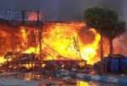 في عهد الغراب 6 قتلى و30 مصابا جراء انفجار محطة وقود بطهطا