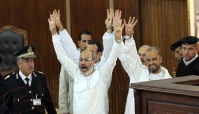 اليوم قضاة النار يحاكمون شرفاء مصر البلتاجي وحجازي