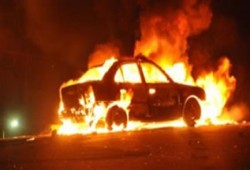 إصابة 20 شخصا في انفجار محطة وقود بالمنيا