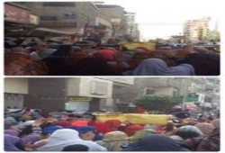 مسيرة للتحالف الوطني لدعم الشرعية بدمنهور احتجاجًا على ترشح الخائن لرئاسة الجمهورية