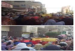 مسيرة للتحالف الوطني لدعم الشرعية بدمنهور احتجاجًا على ترشح الخائن لرئاسة الجمهورية