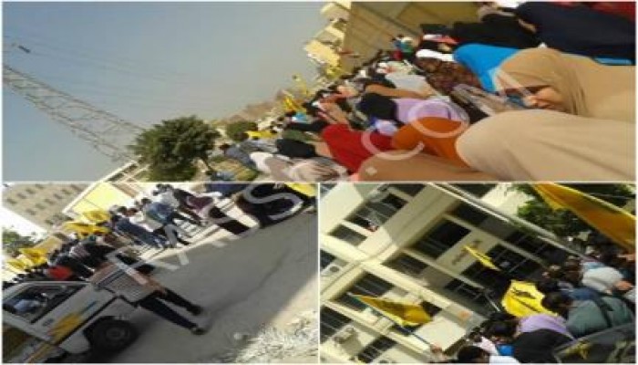 مسيرات طلابية تنطلق من عدة كليات بجامعة ‏الفيوم رفضا للانقلاب