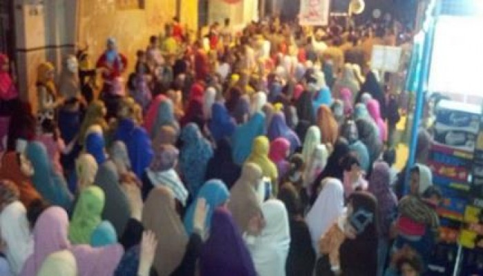 بني سويف: مسيرة ليلية حاشدة بالواسطي ضد الانقلاب وقادة العسكر