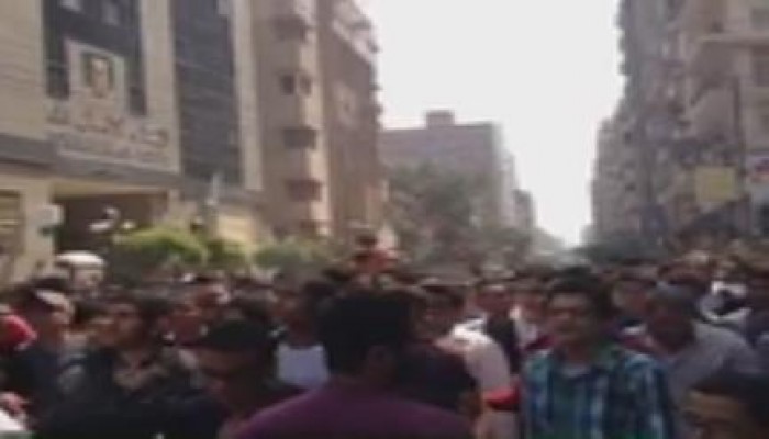 شباب طنطا ينتفضون ضد الانقلاب في جمعة "عاش نضال الطلبة" فيديو