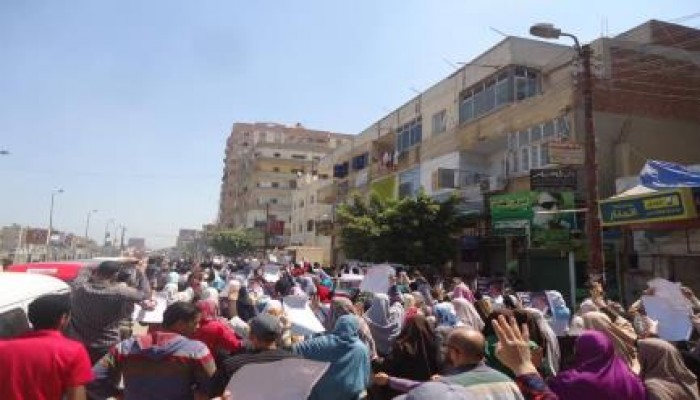 مسيرة حاشدة لشباب ضد الانقلاب بكفر الدوار رفضاً للانقلاب الدموي