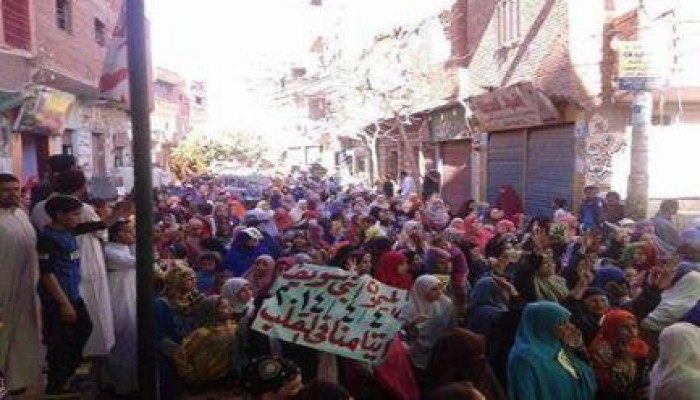 أحرار قرية الميمون ينتفضون ضد الانقلاب العسكري مطالبين بعودة الشرعية