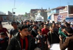 مسيرة حاشدة لشباب أولتراس نهضاوي في الشرقية