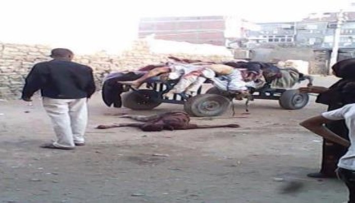 الرعب في شوارع أسوان .. بدء وصول قوات أمن اﻹنقلاب بعد مقتل 22 شخص (صور)