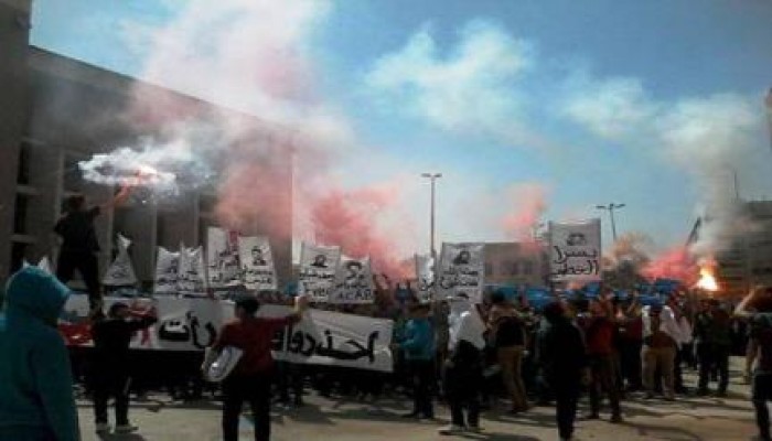 بالصور والفيديو.. مظاهرات جامعة المنصورة في أسبوع "عاش نضال الطلبة"