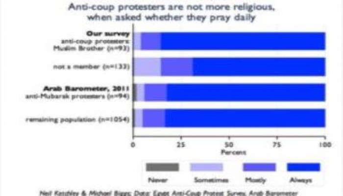 واشنطن بوست: ثلثا المتظاهرين ضد الانقلاب ليسو إخوانا