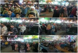 مسيرتان لرافضي الانقلاب بالفيوم