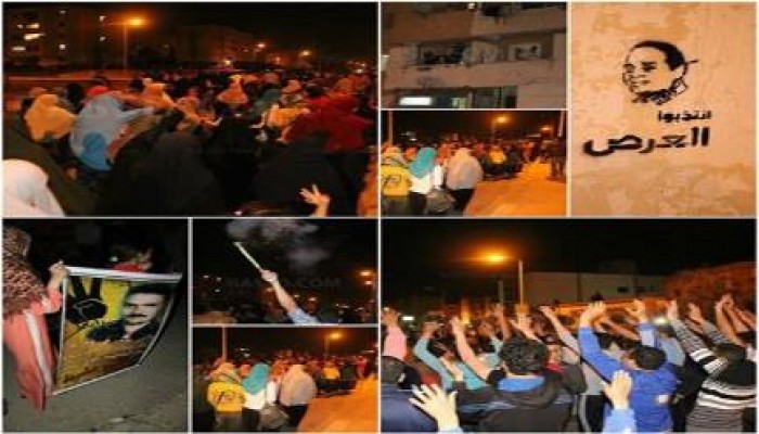 مسيرة ليلية حاشدة بمدينة الشروق ضد ترشح صاحب الهاشتاج العالمي