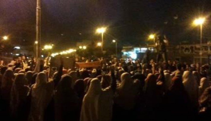 البحيرة… مسيرة ليلية حاشدة لتحالف دعم الشرعية بدمنهور