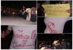 الشيخ‬ زايد: سلسة بشرية ليلية قوية بالحى 11 وسط قبول وترحيب شعبى واسع