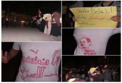 الشيخ‬ زايد: سلسة بشرية ليلية قوية بالحى 11 وسط قبول وترحيب شعبى واسع