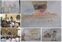 معرض صور لطلاب ‏الأزهر فرع تفهنا الأشراف في ‏الدقهلية  رفضا لإنتهاكات العسكر