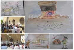 معرض صور لطلاب ‏الأزهر فرع تفهنا الأشراف في ‏الدقهلية  رفضا لإنتهاكات العسكر